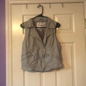 leather-like vest from Maurice’s